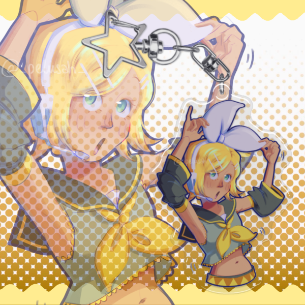 Vocaloid | Kagamine Rin keychain