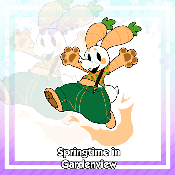 Looey Easter Die Cut Sticker