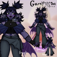 Garny Zelf Acrylic Stand