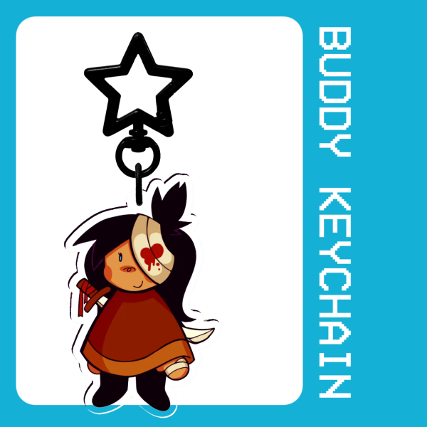 Buddy Armstrong Acrylic Keychain