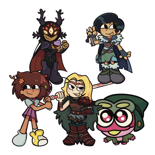 Amphibia Charm Set