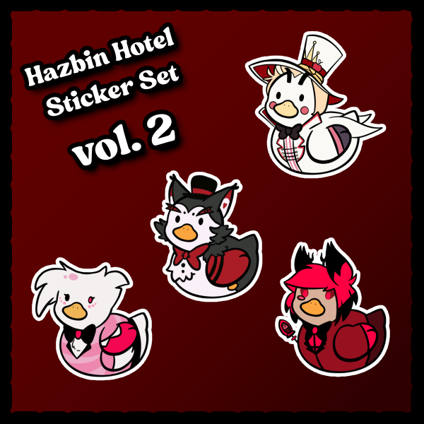 Hazbin Hotel Rubber Duckies vol. 2