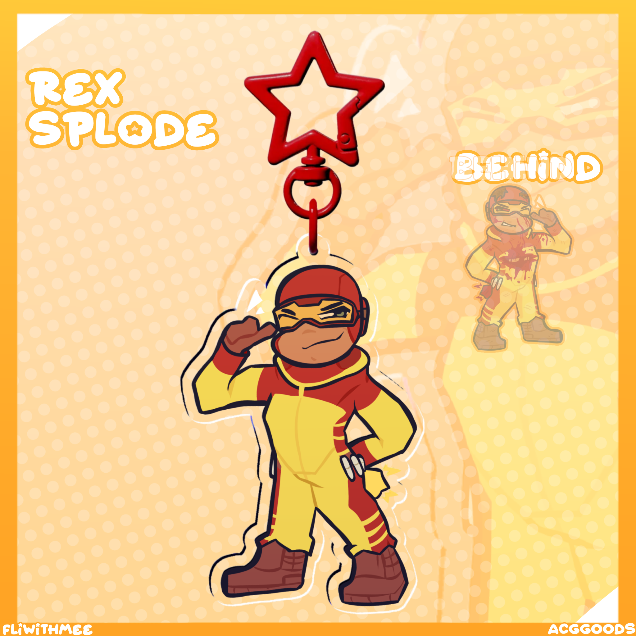 Invincible | Rex Splode Keychain
