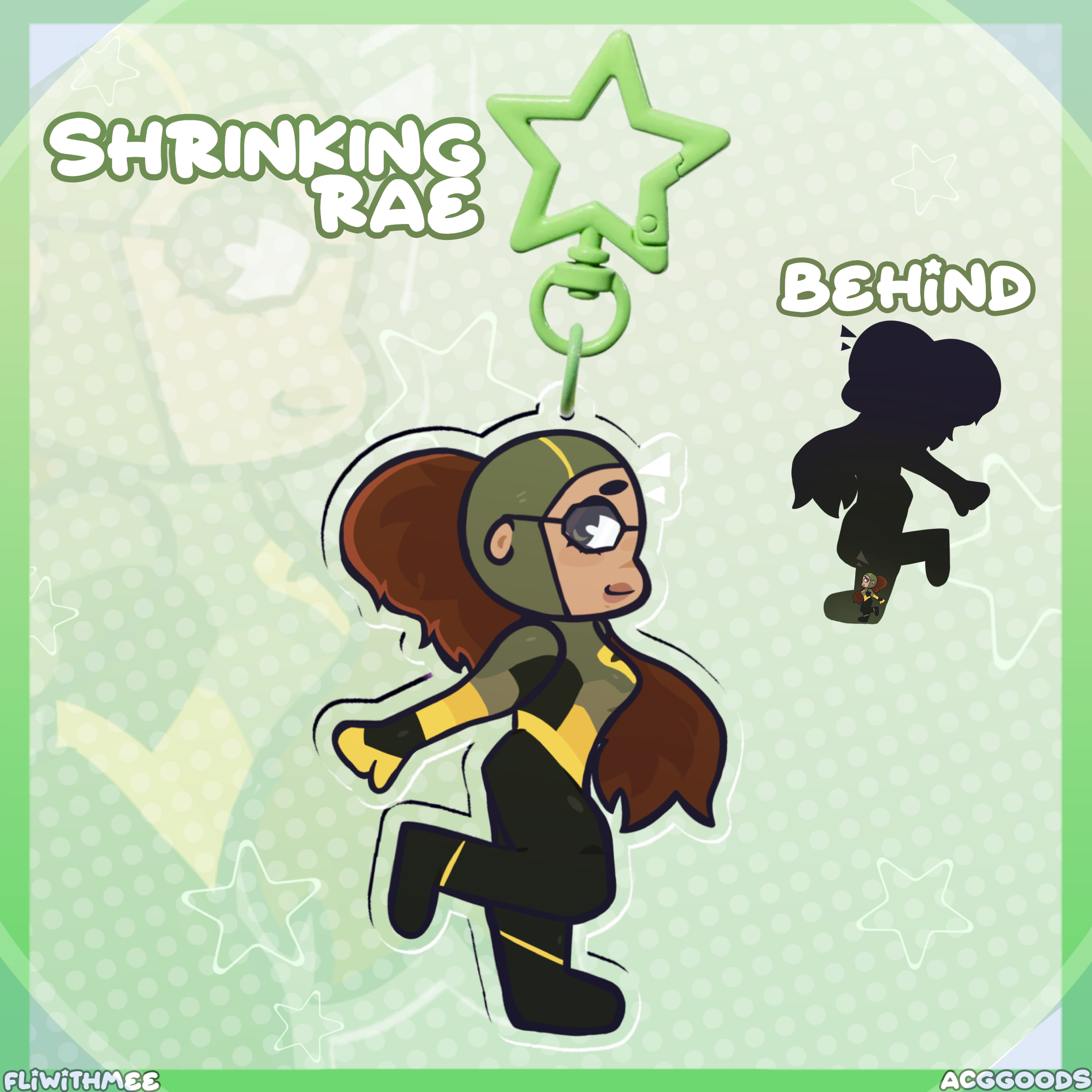 Invincible | Shrinking Rae Keychain