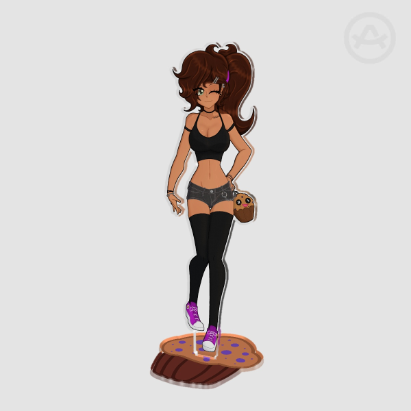 Muffin Knight Acrylic Standee (Tank Top Edition)