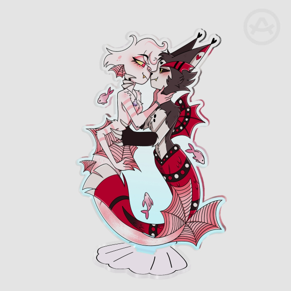 Mermaid Huskerdust Acrylic Standee
