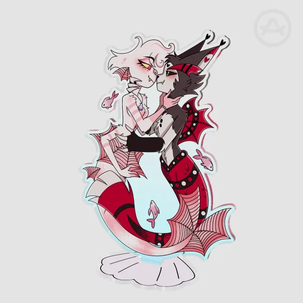 Mermaid Huskerdust Acrylic Standee