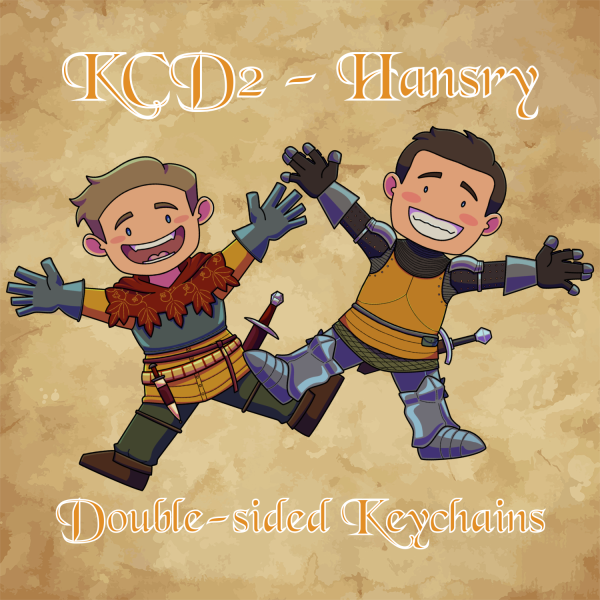 Hansry Double-sided Keychains