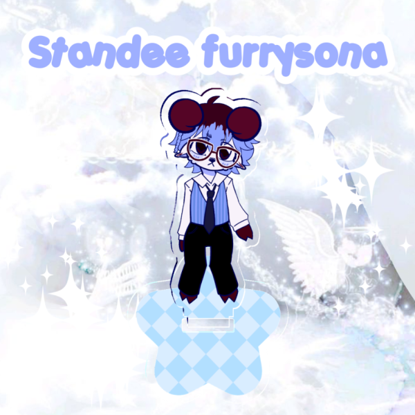 💙 Oveja furrysona | Standee Acrílico