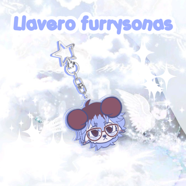 💙 Oveja furrysona | Llavero