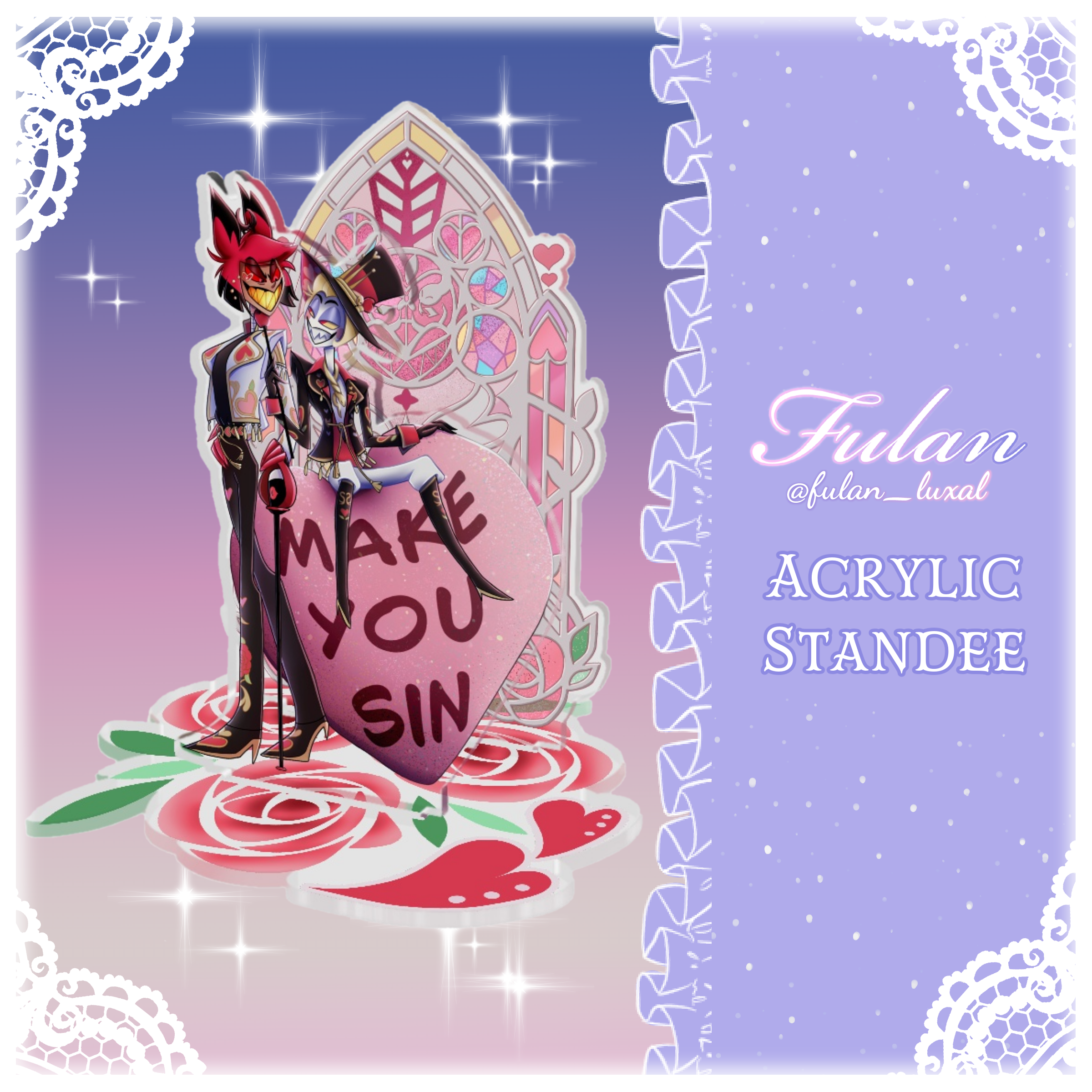 Radioapple "Make you sin"・Standee