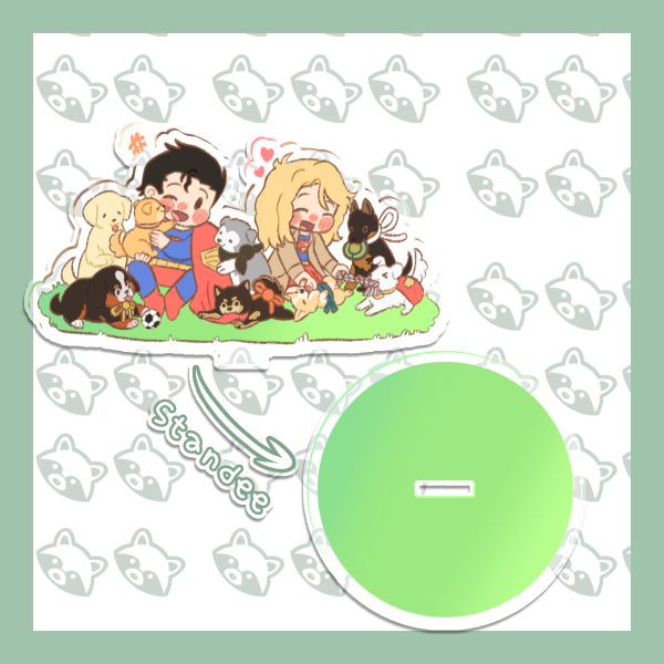 Clark & Kara - Acrylic Standee