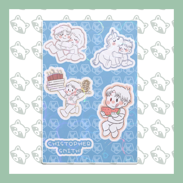 Christopher Smith Stickers Sheet