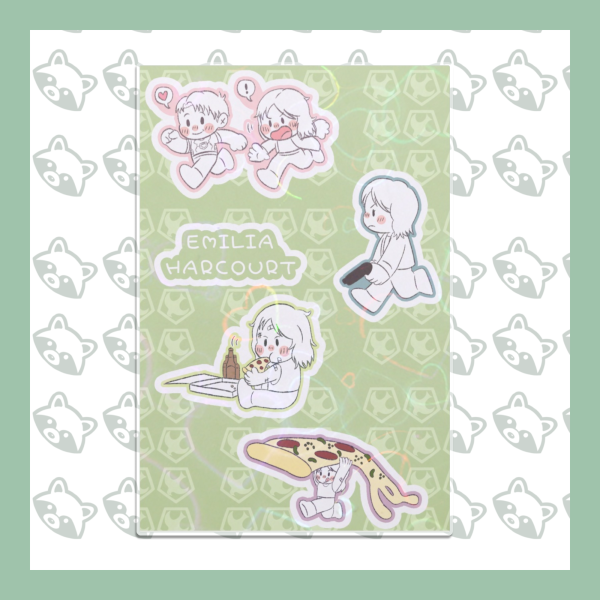 Emilia Harcourt Stickers Sheet