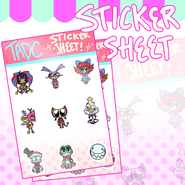 TADC Sticker Sheet