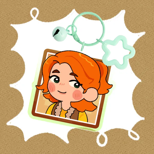 STARDEW VALLEY Robin Acrylic Keychain