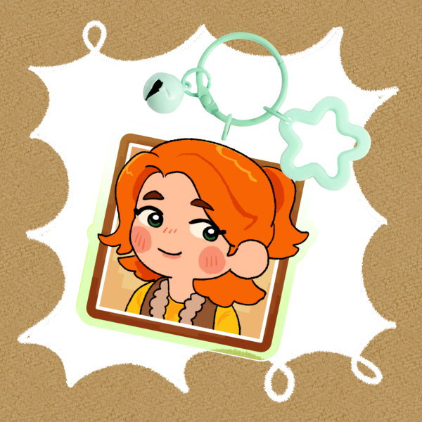 STARDEW VALLEY Robin Acrylic Keychain