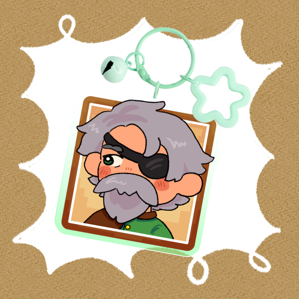 STARDEW VALLEY Marlon Acrylic Keychain