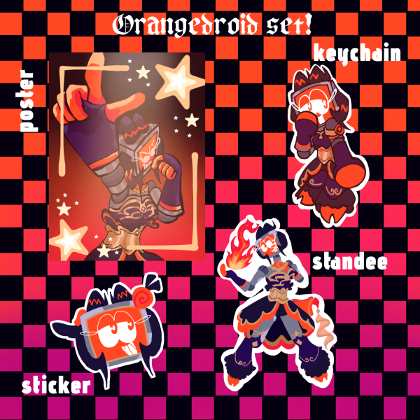 Orangedroid set