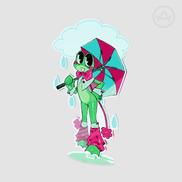Ribbit Acrylic Standee