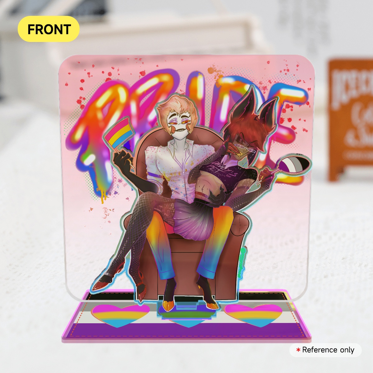 PRIDE Appleradio Standee