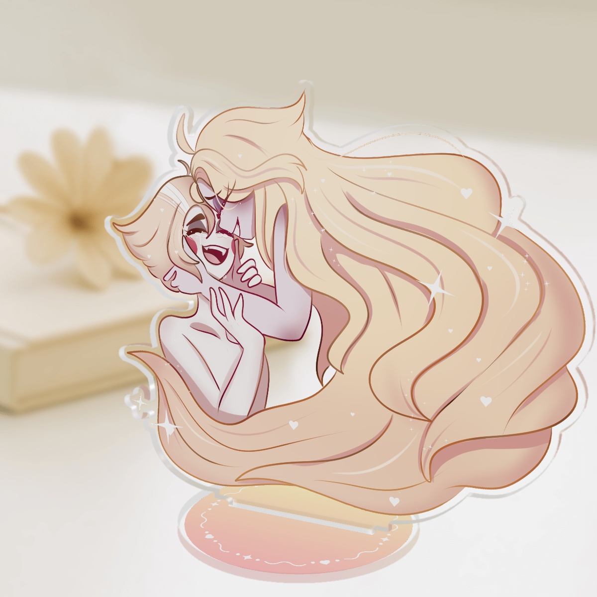 Lucilith Lucifer and Lilith standee