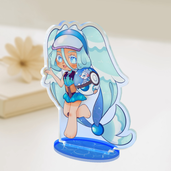 Hatsune Miku x Pokémon Clear Acrylic Standees