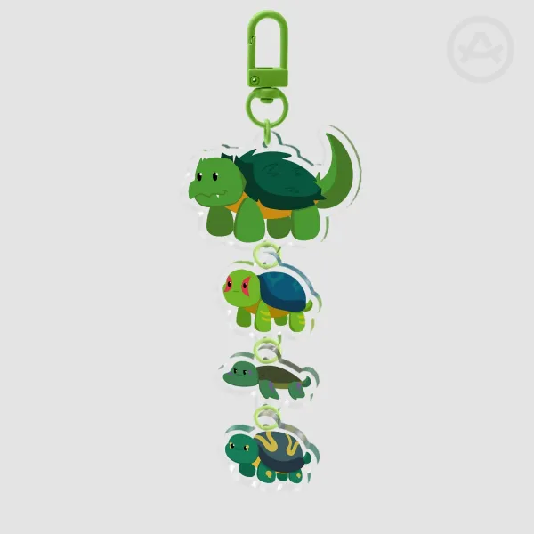 Turtle Tots Keychains