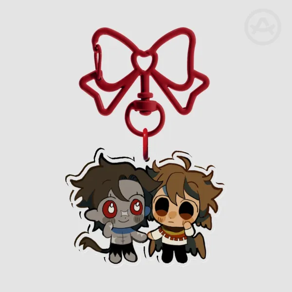 Desertduo sticker & charm set!