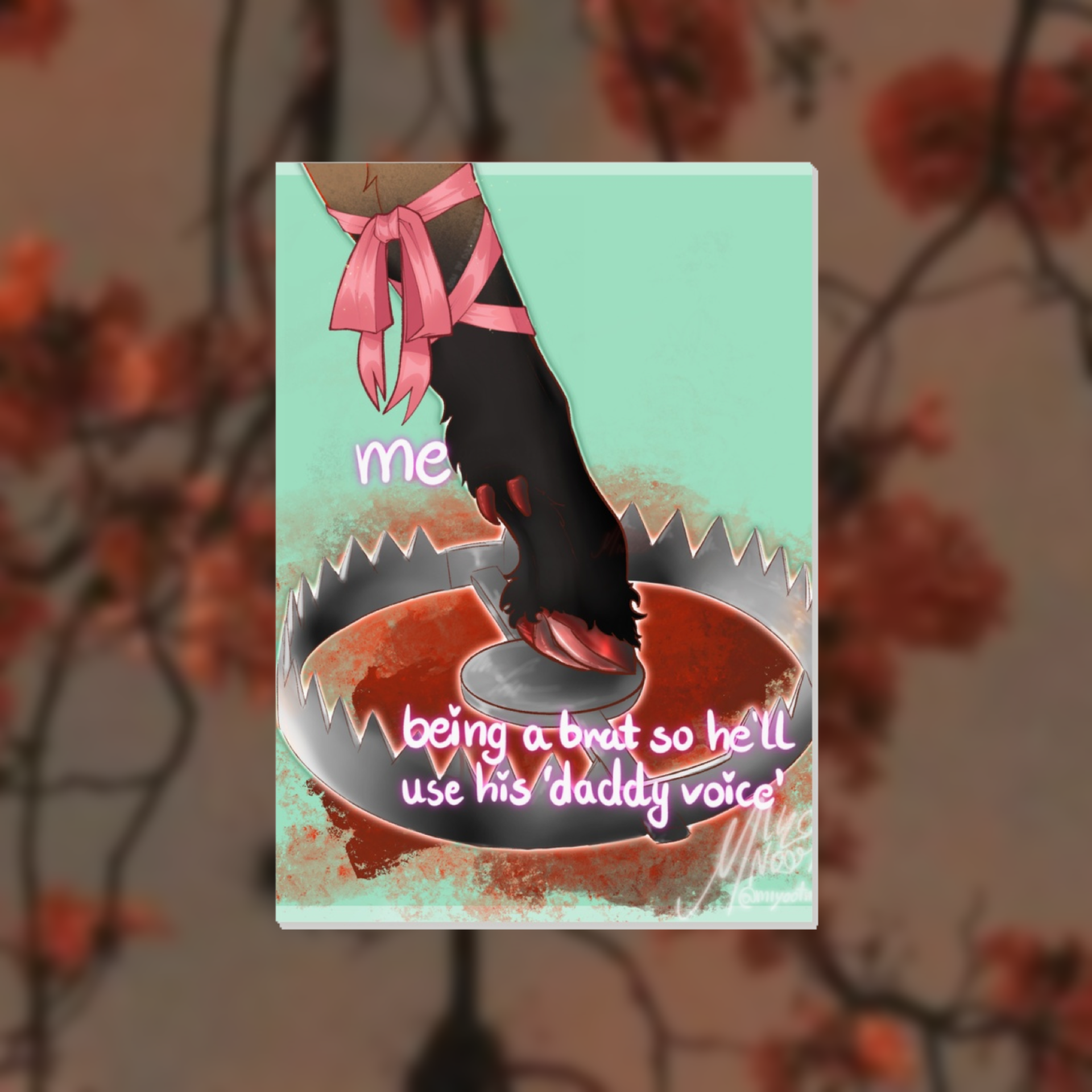 'BRAT' Alastor Poster Print