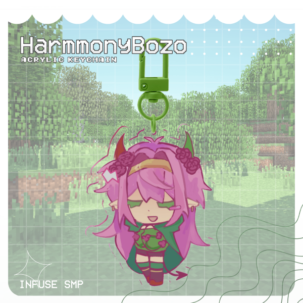 [INFUSE] HarmmonyBozo Acrylic Keychains