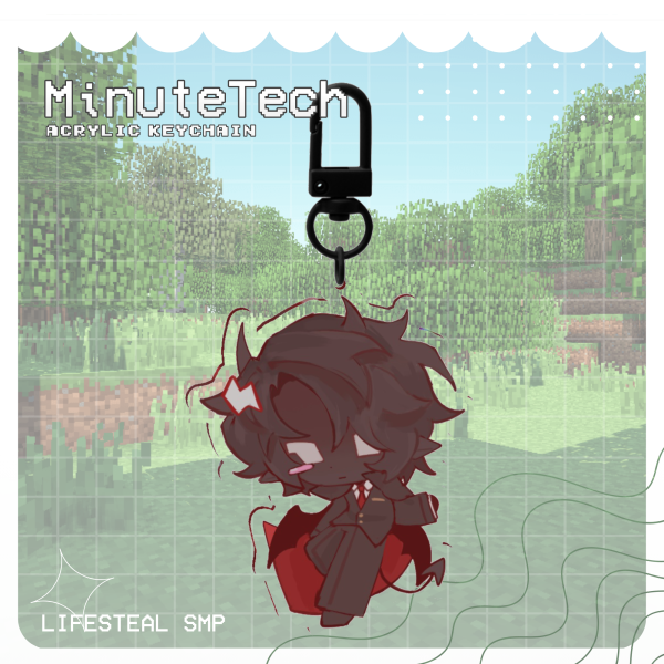 [LS] MinuteTech Acrylic Keychains