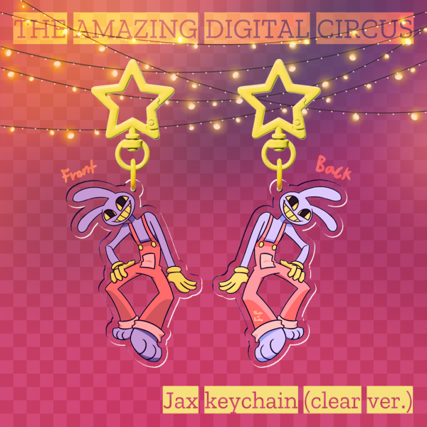 Jax (Clear ver.) Acrylic Keychain