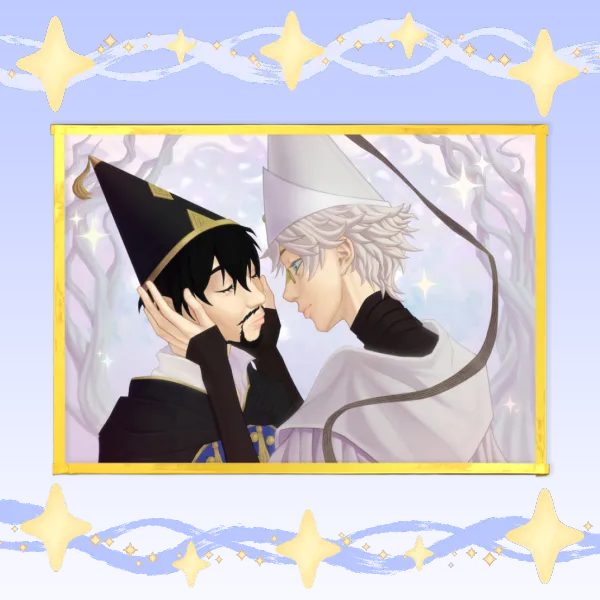 Qifrey x Olruggio (ORUFREY) ✦ Witch Hat Atelier [ART BOARD WITH GOLD EDGED - 4.1"x5.83 "(105x148mm)] 