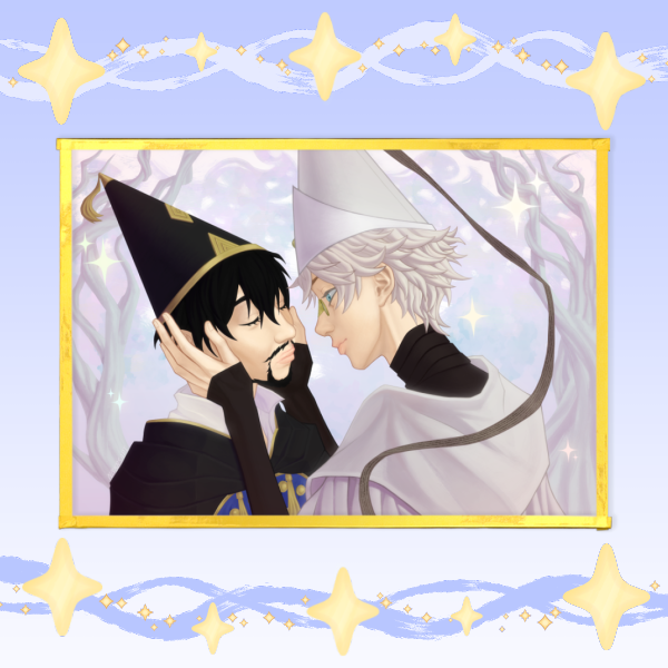 Qifrey x Olruggio (ORUFREY) ✦ Witch Hat Atelier [ART BOARD WITH GOLD EDGED - 4.1"x5.83 "(105x148mm)] 