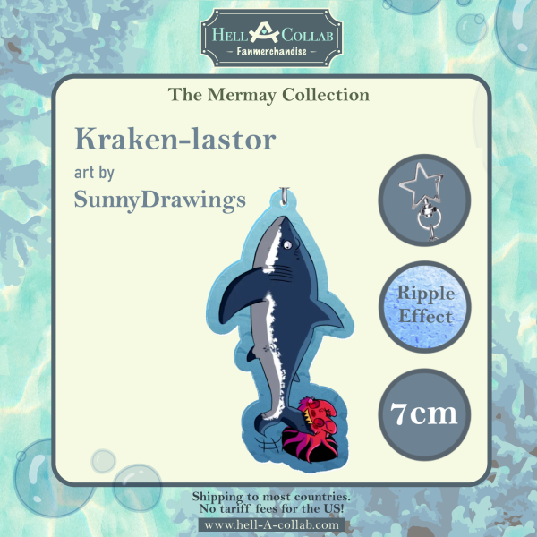 Kracken lastor – Merchtype – Hellacollab Mermay Collection Keychains ( Alastor )