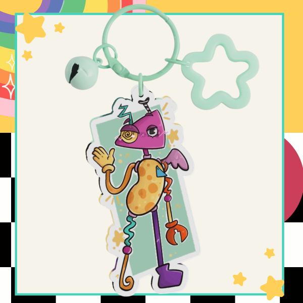 Zooble Acrylic Keychains