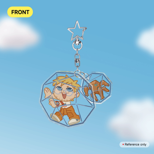 Rocky Grace Ball - Project Hail Mary - 2-Piece Keychain