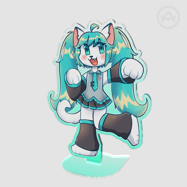 Hatsune Miku Furry I 12cm Acrylic Standee