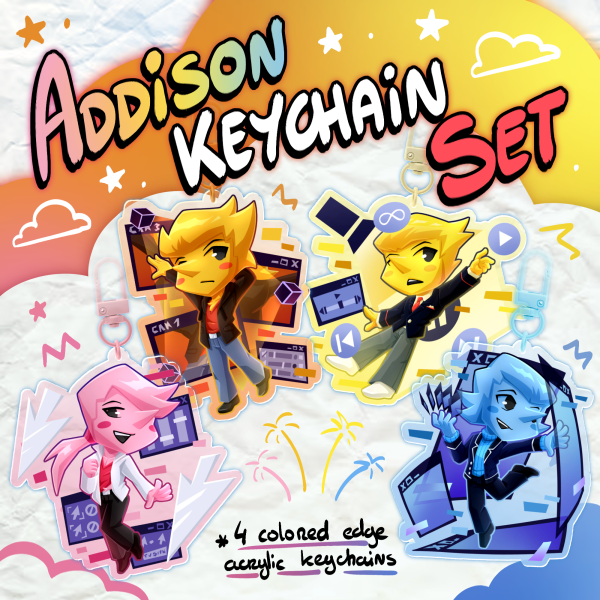 Addison Keychain SET
