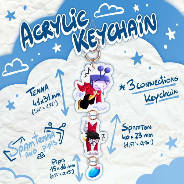 Easter Spamtenna - Connection Keychain