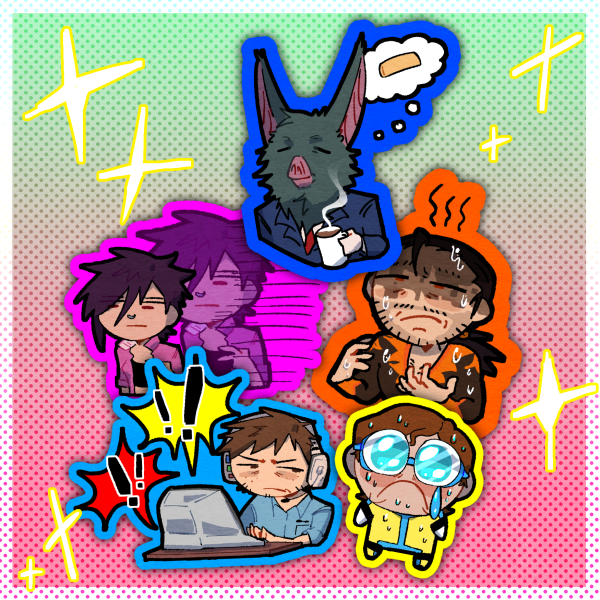 Dispatch Sticker Set