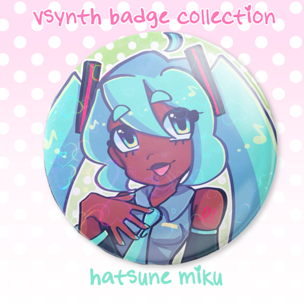 Hatsune Miku ♪ Pin Badge