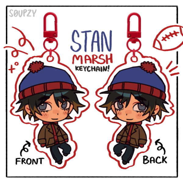 Stan Marsh Acrylic Keychain