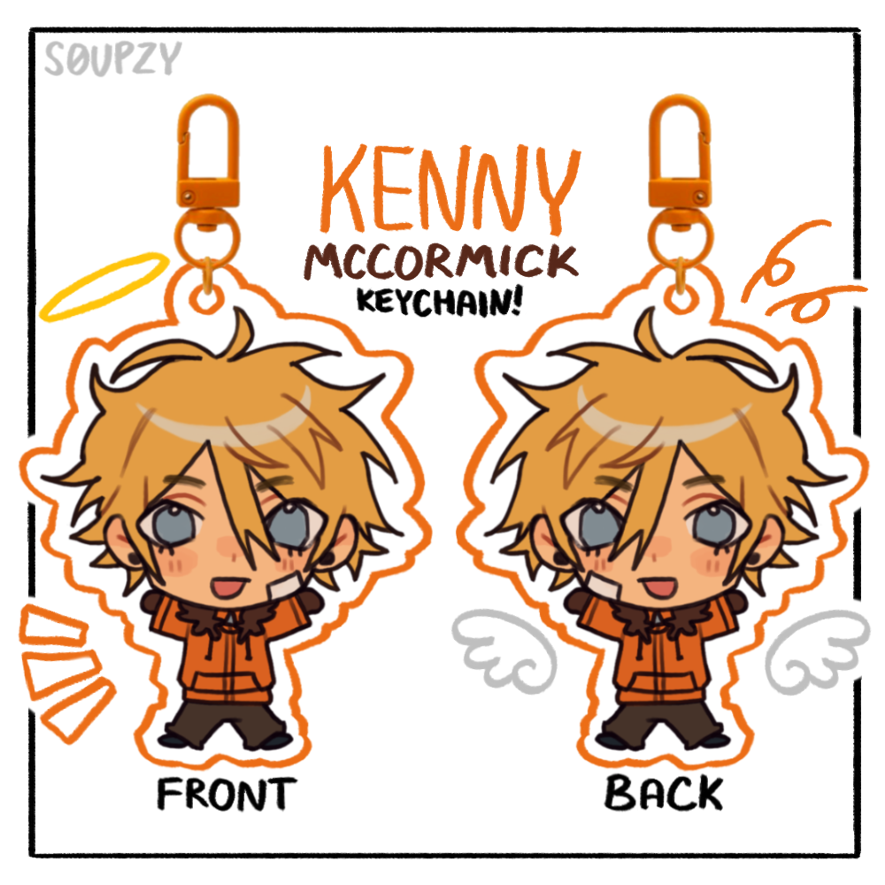 Kenny McCormick Acrylic Keychain