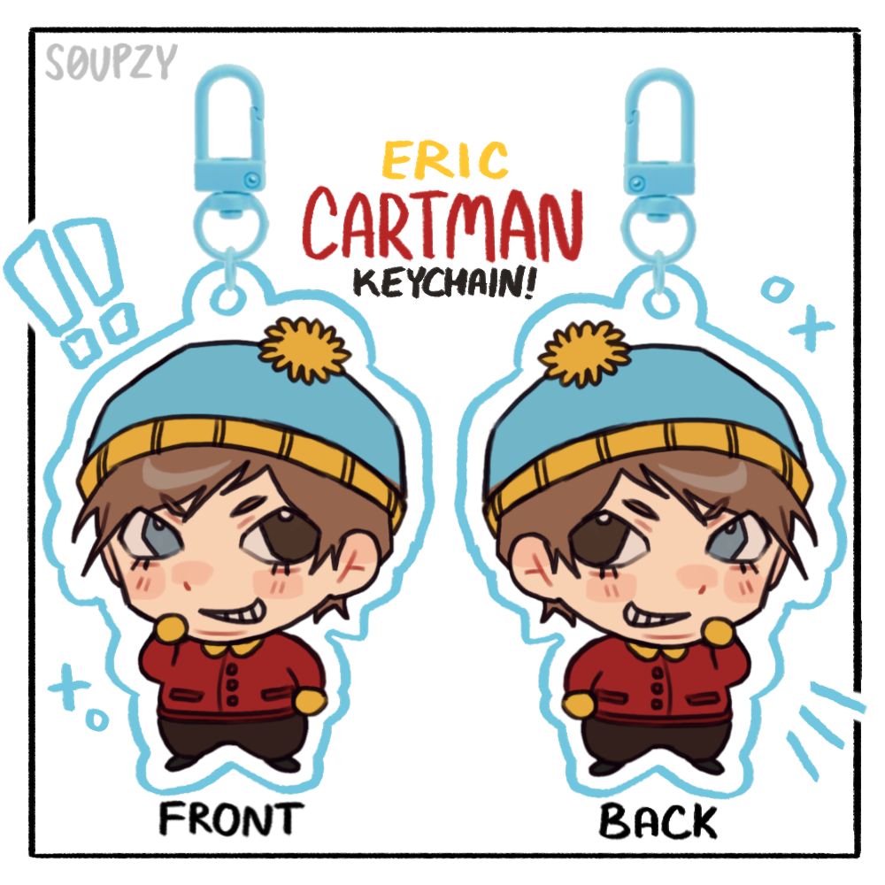 Eric Cartman Acrylic Keychain