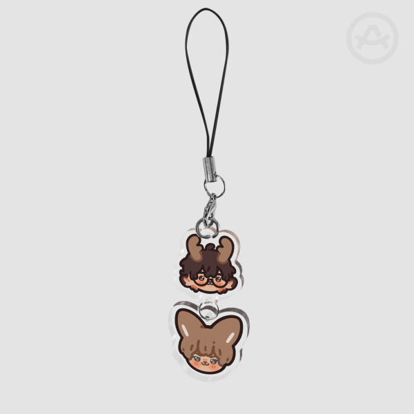 lost in the cloud connected phone charm