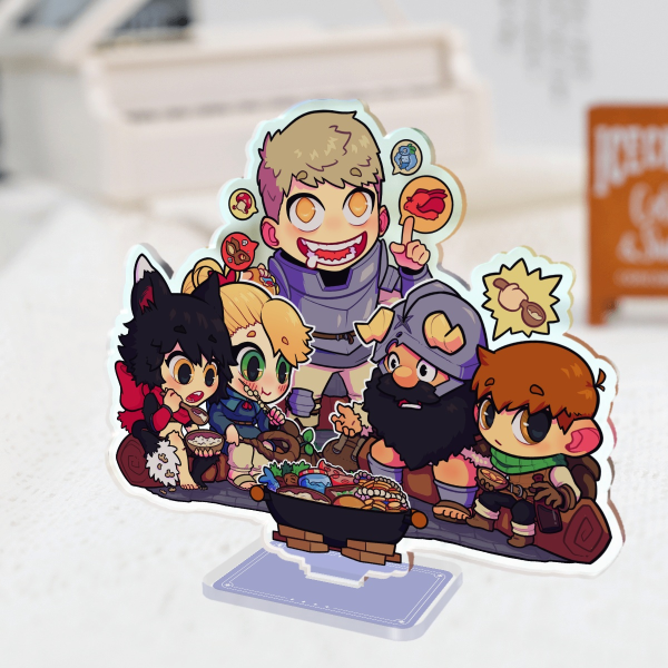 Dungeon Meshi Colored Edge Acrylic Standees