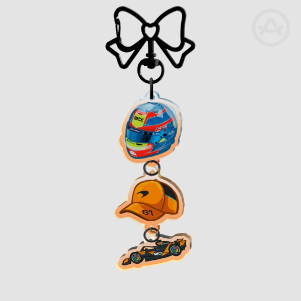 F1 Oscar Linked Keychain