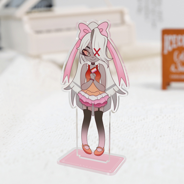 Vaggie lesbian pride standee - vaggi hazbin hotel